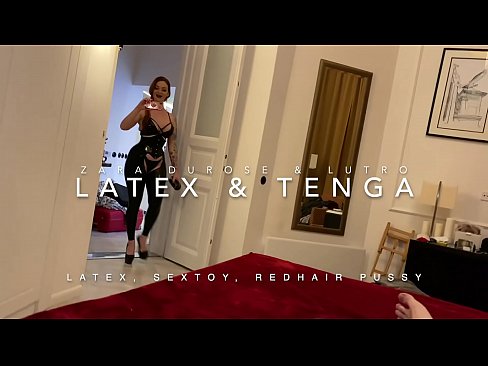 ❤️ Stepsister Redheaded fil-kostum tal-latex fucked minn stepbrother ❤❌ Video anali lilna ﹏